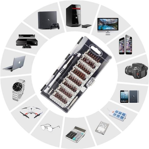 70 in 1 Precision Screwdriver Set Professional Electronics Repair Tool Kit - Picture 6 of 7